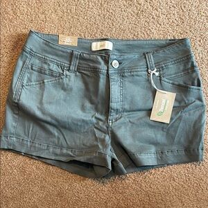NWT Buckle BKE Payton Shorts, MidRise, Size 30, Gunmetal Gray